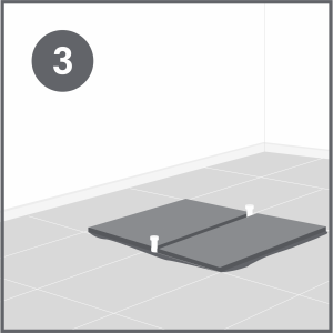 how to tile a floor step three