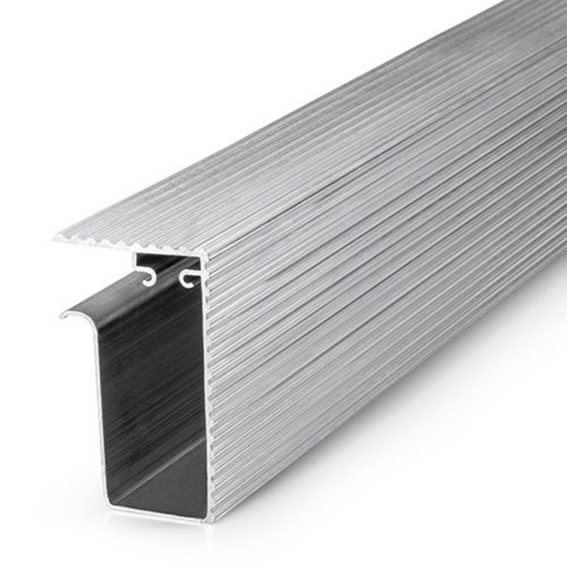 Aluminium decking sample