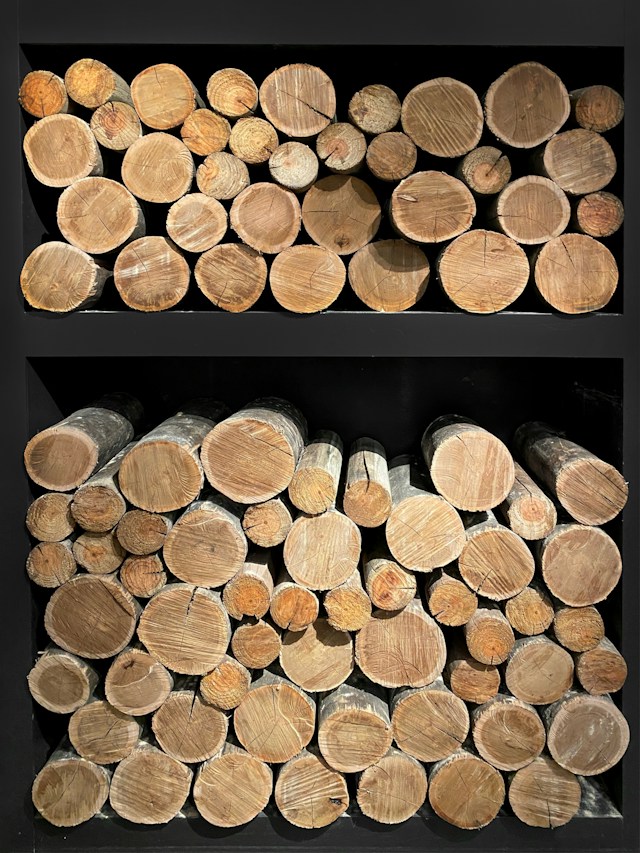 Indoor firewood storage